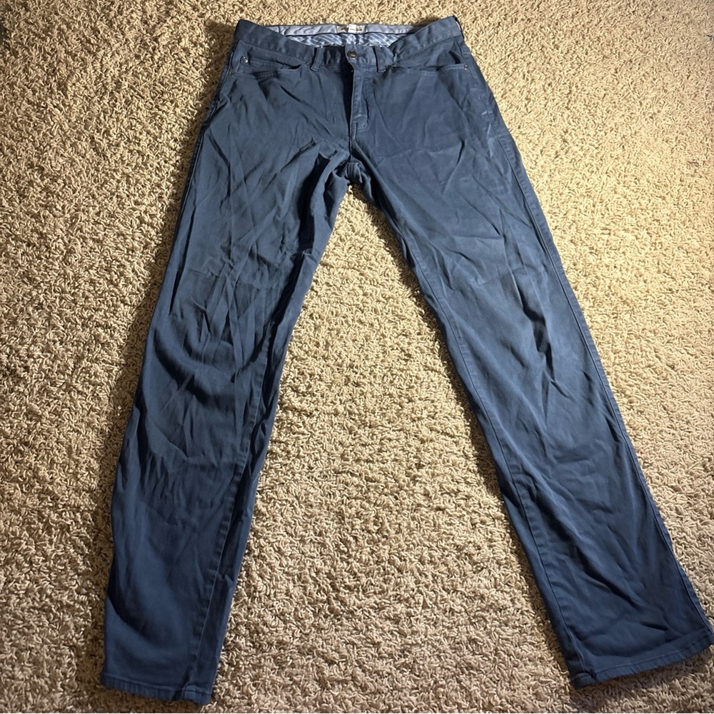 Peter Millar Navy Blue Chinos